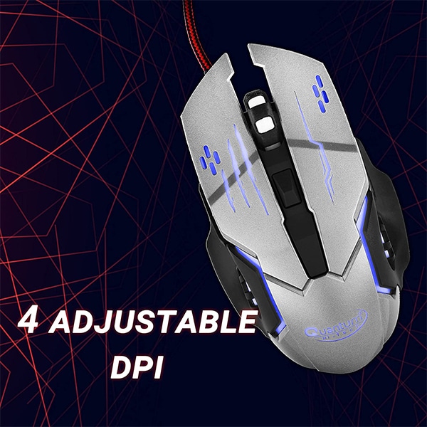 Quantum Snype 2.0 USB Wired Gaming Mouse