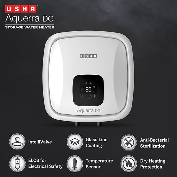 Usha Aquerra DG 25 Litre 5 Star Digital Water Heater