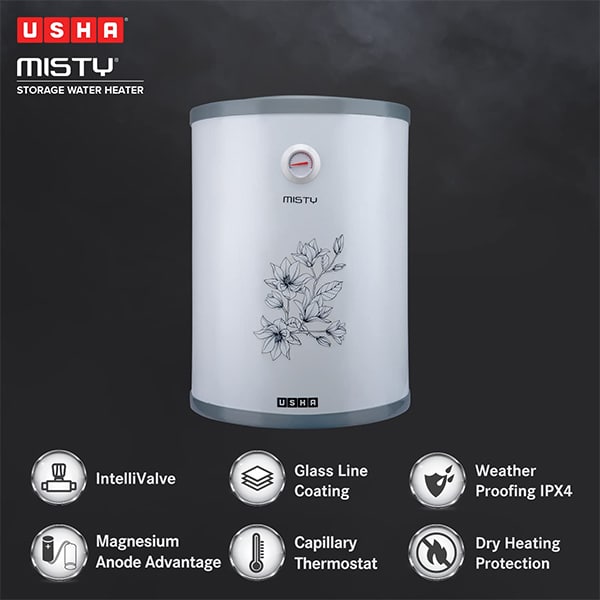 Usha Misty 15 Ltr 2000-Watt Water Heater