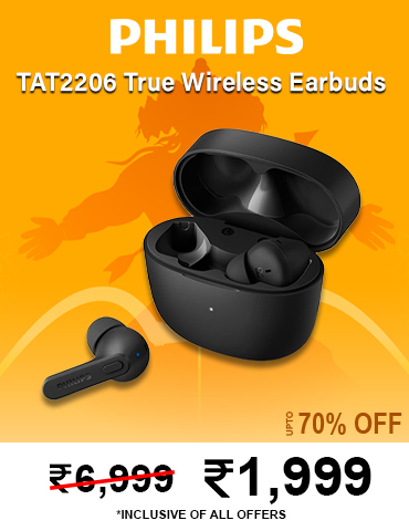 Philips TAT2206 True Wireless Earbuds