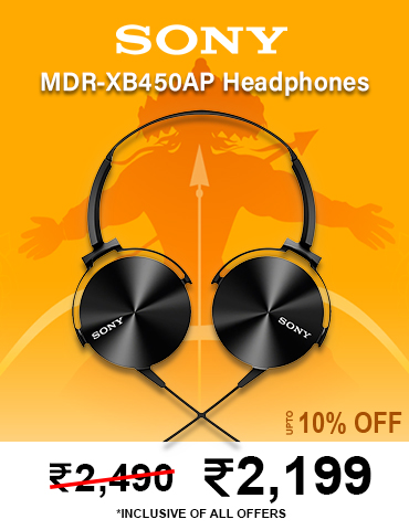 Sony MDR XB450AP Wired Extra Bass