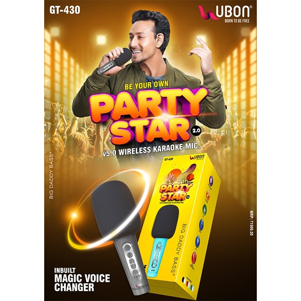 Ubon GT-430 Party Star Wireless karaoke Mic