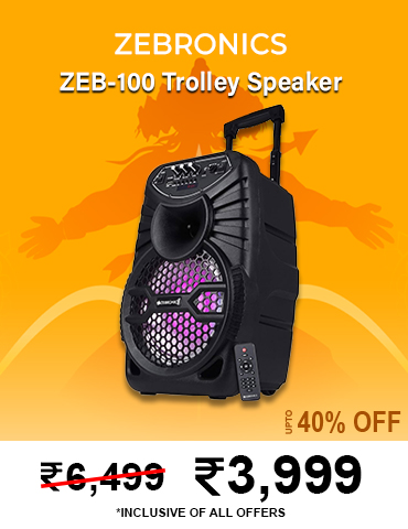 Zebronics ZEB 100 Bluetooth Trolley Speaker