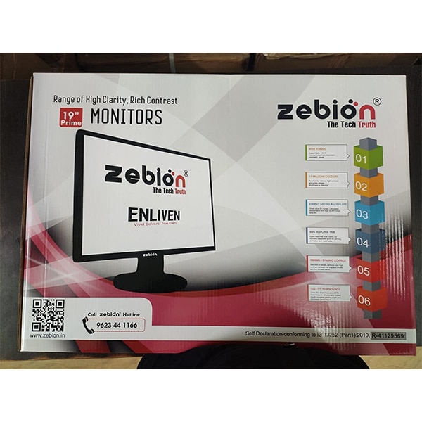 Zebion Enliven (18.5 Inch) HD1 Ready Monitor