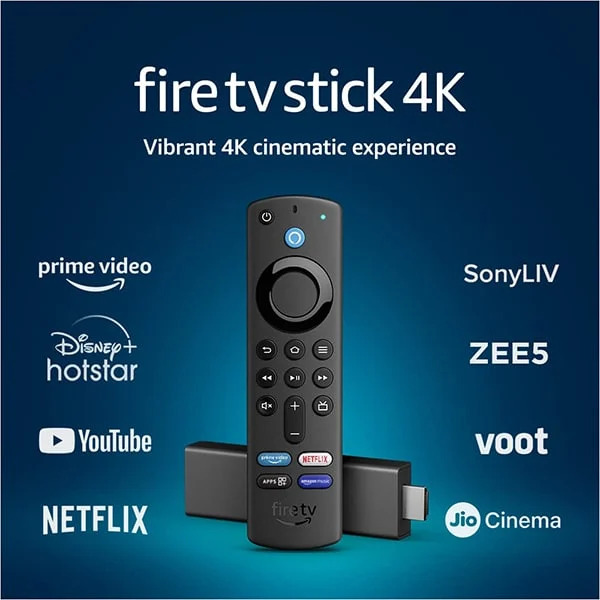 Amazon Fire TV Stick 4K with Alexa Remote