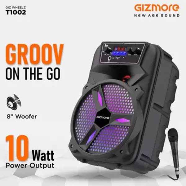 Gizmore T1002 10W Bluetooth Party Speaker