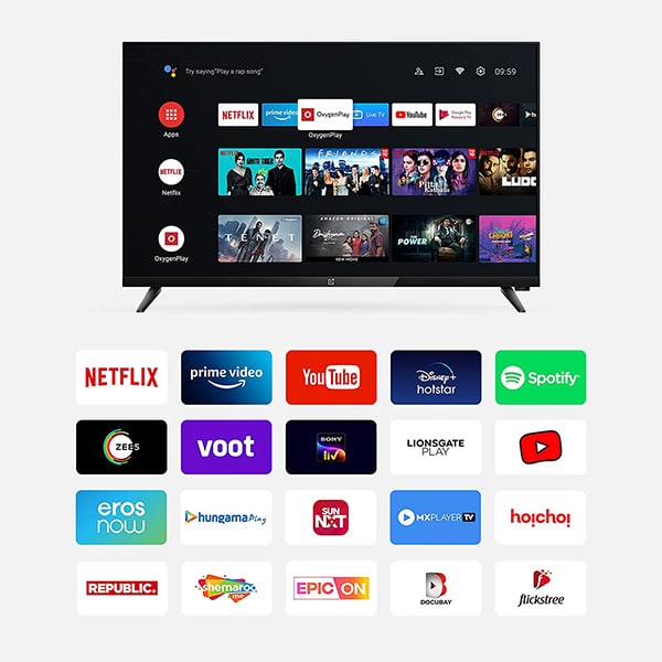 OnePlus 80cm LED Smart Android TV 32Y1