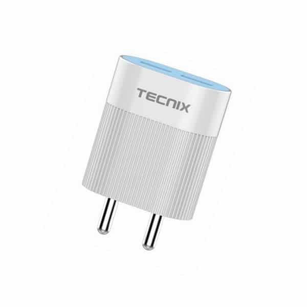 Tecnix 3.4 Amp 2 USB Travel Charger