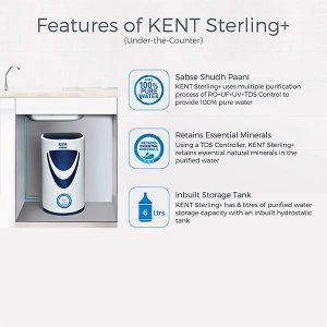 Kent RO Sterling Plus 6 Liter Water Purifier