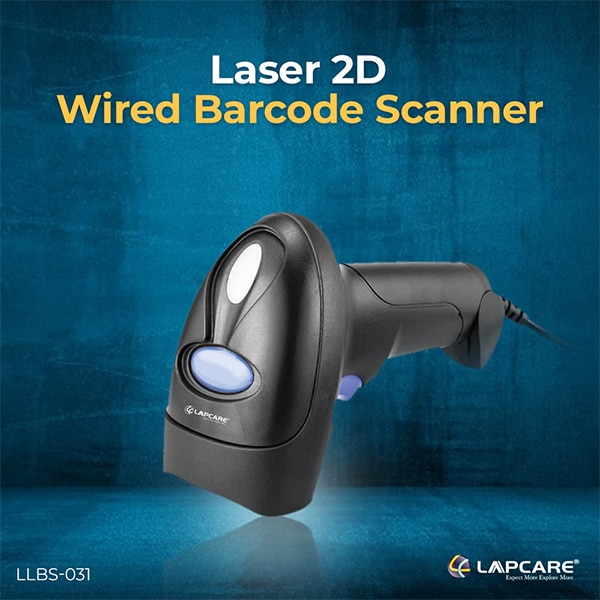 Lapcare LLBS Handheld Laser Barcode Scanner