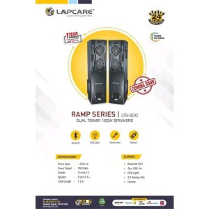 Lapcare LTS-600 160W Dual Tower Speakers