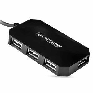 Lapcare USB 2.0 4-Port Hub with 1.5M Cable