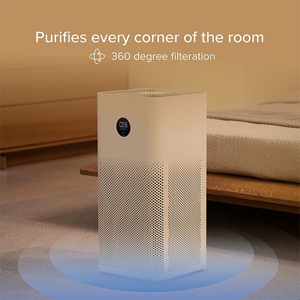 Mi Air Purifier 3 with True HEPA carbon filter