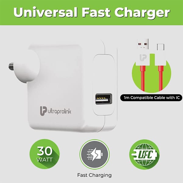 Ultraprolink Mobile UM1077 Charger With Cable