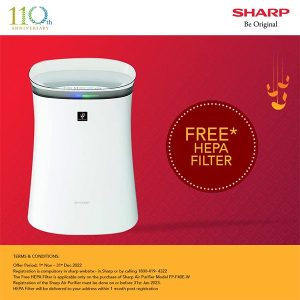 Sharp FP-F40E-W Room Air Purifier