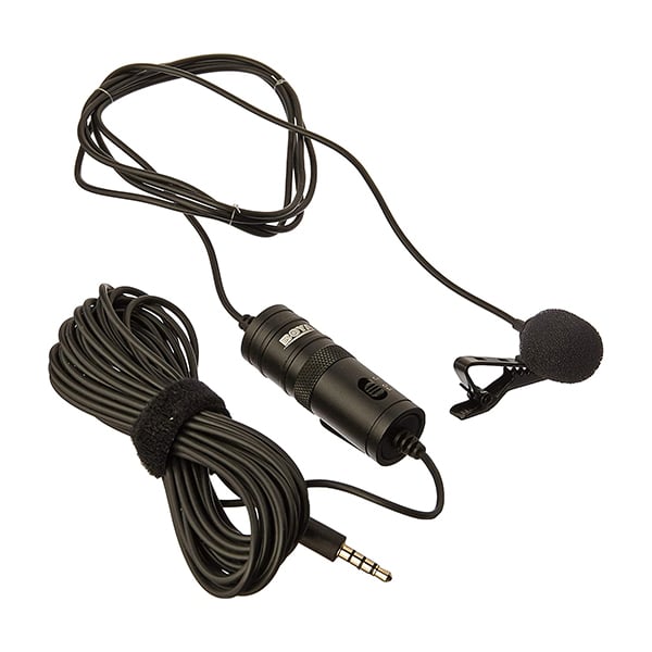 Boya ByM1 Auxiliary Omnidirectional Lavalier Microphone