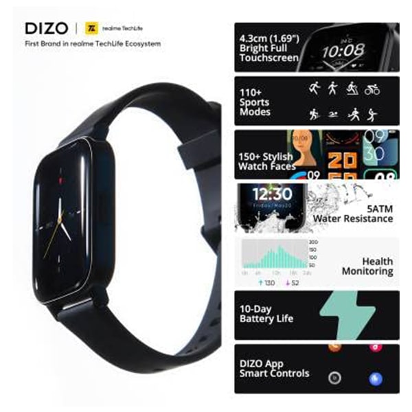 DIZO Watch 2 Sports by realme TechLife