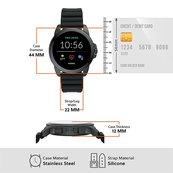 Fossil FTW4049 Gen 5E Smartwatch