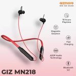 Gizmore MN218 Bluetooth Neckband Earphone
