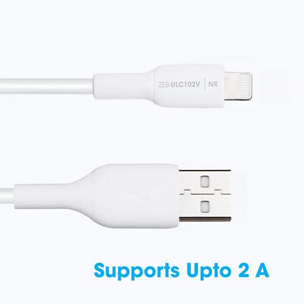 Zebronics Zeb-ULC102V USB to lightning cable