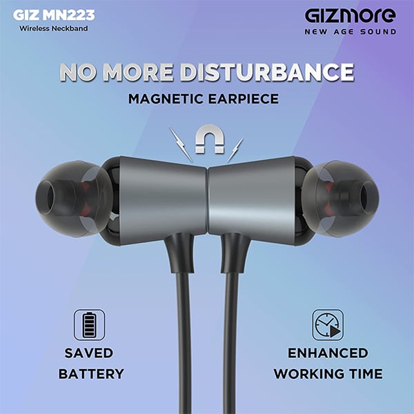 Gizmore MN223 Bluetooth Wireless Neckband