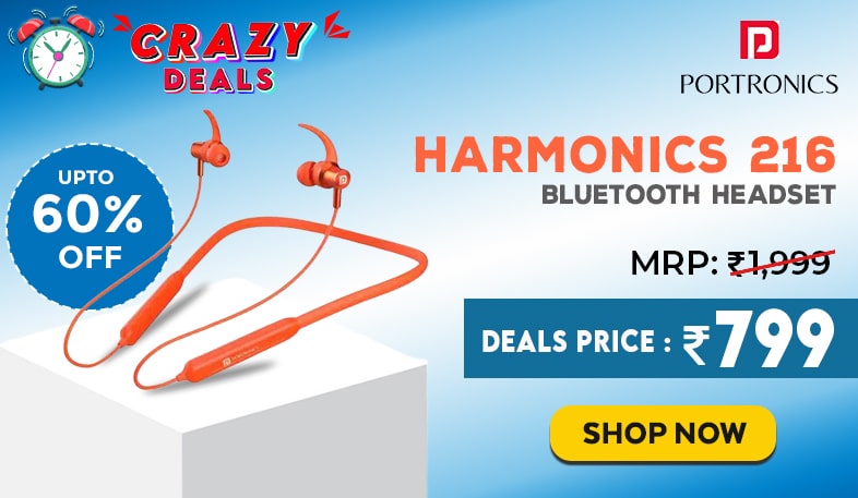 Portronics Harmonics 216 Bluetooth Headset