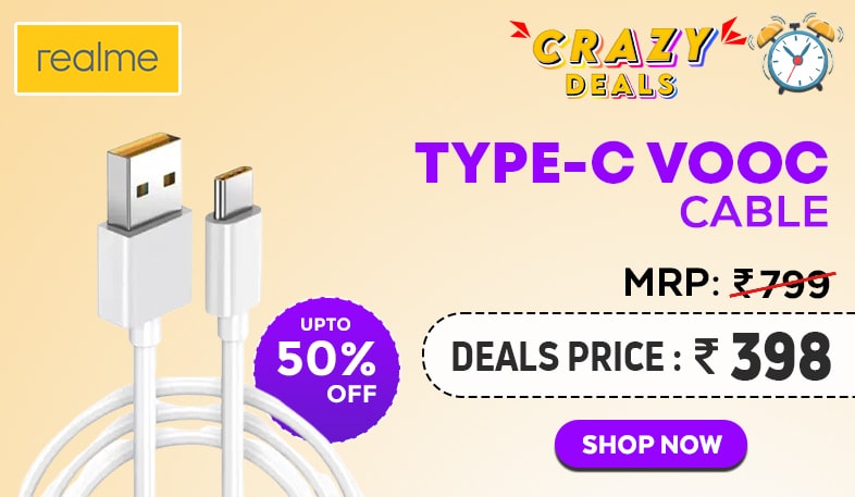 Realme Type-C VOOC Cable