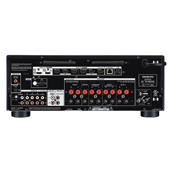 Onkyo TX-NR6100 Dolby Atmos 8K AV Receiver