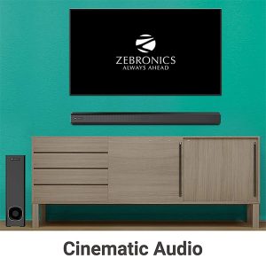 ZEBRONICS Zeb-JUKEBAR 3900 80W Multimedia soundbar with subwoofer Supporting Bluetooth