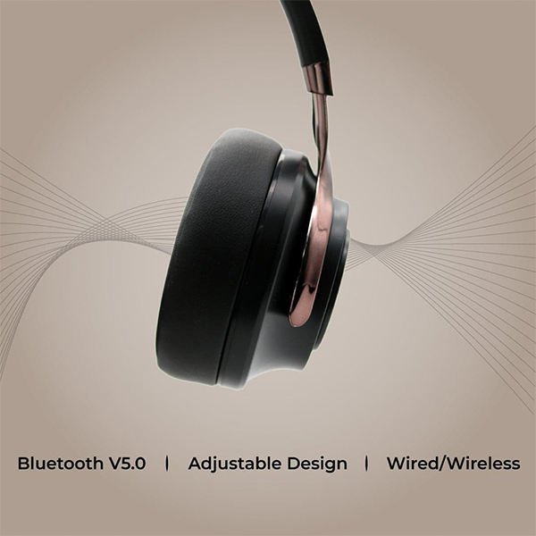 Hammer Bash Over the Ear Wireless Headphones with HD Mic