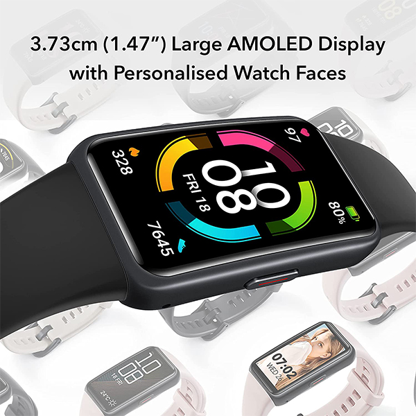 Honor Band 6 Smartwatch with AMOLED 1.47'' Display