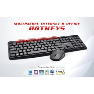 Intex Power (IT-WLKBM01) Wireless Combo Mouse And Keyboard