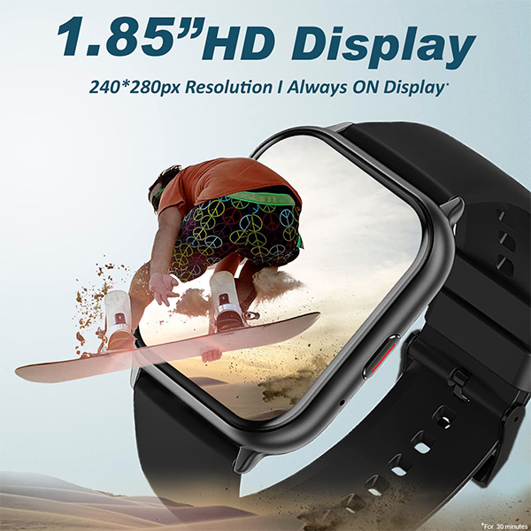 Maxima Max Pro Sky 1.85" HD Smart Watch
