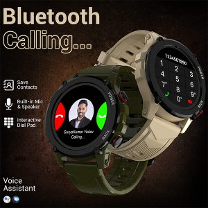 Maxima Max Pro X4+ Rugged Bluetooth Calling Smart Watch