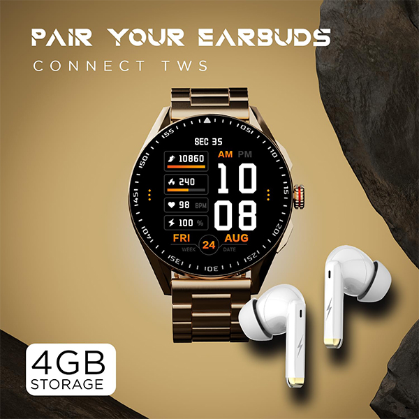 Fire-Boltt Invincible Plus Smartwatch with Bluetooth Calling