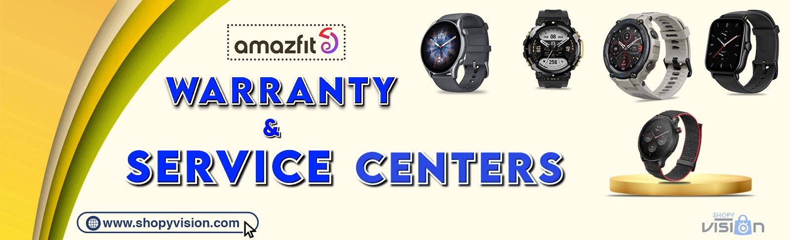 Amazfit Warranty & Service Centers