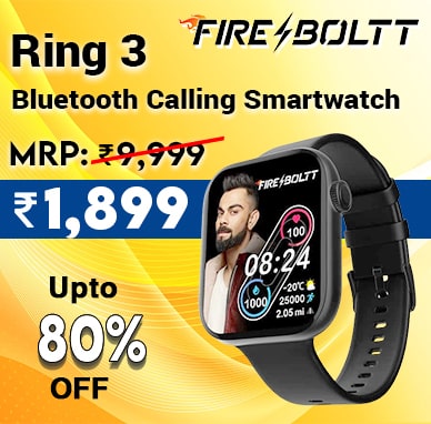 Fire-Boltt Ring 3 Bluetooth Calling Smartwatch