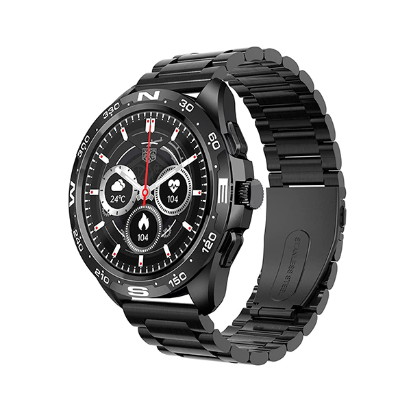 Minix Prime Metal Chain 1.32 inch Semi-Amoled Bluetooth Calling Smartwatch