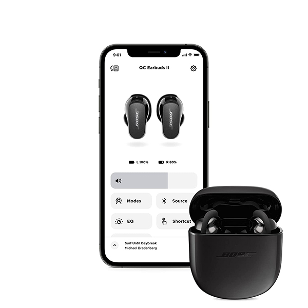 Bose New QuietComfort Earbuds II, Wireless, Bluetooth, World’s Best Noise Cancelling