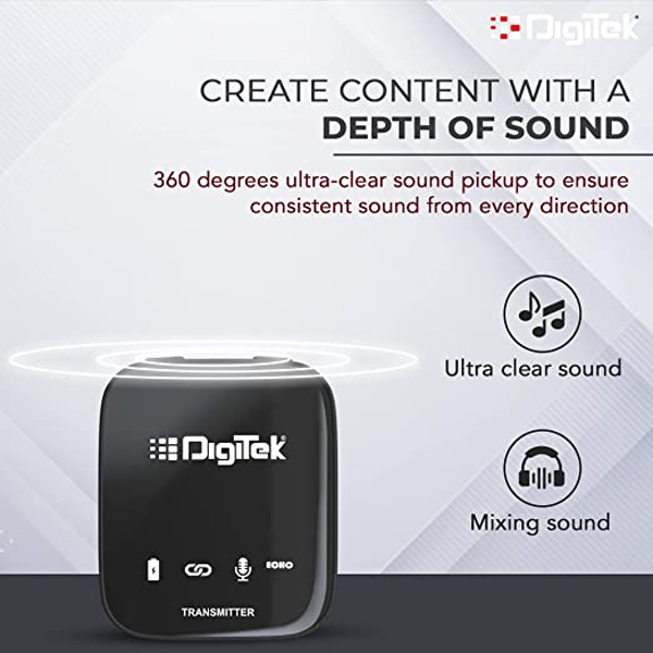 Digitek DWM-101 Wireless Microphone System for DSLR
