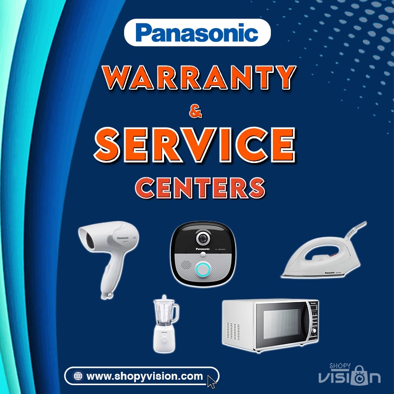 Panasonic Warranty & Service Centers Banner