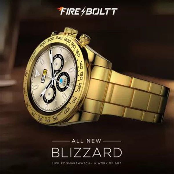 Fire-Boltt Blizzard Luxury Watch With Bluetooth Calling 5