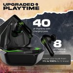 Wings Phantom Pro Gaming Earbuds with LED Battery Indicator