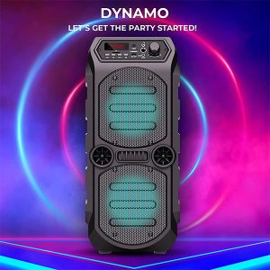 iGear Dynamo 16W Bluetooth Party Speaker With Corded Mic