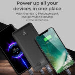 iGear Max10 Pro 10k mAh 8W Power Bank With Dual Output Of Type C PD