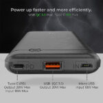 iGear Max10 Pro 10k mAh 8W Power Bank With Dual Output Of Type C PD