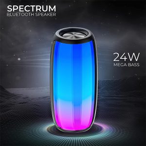 iGear Spectrum Portable Bluetooth Party Speaker With 180 Degree LED Light Show
