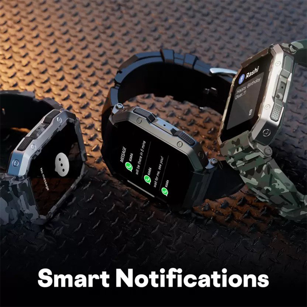 Fire-Boltt Cobra 1.78" AMOLED Army Grade Build Smartwatch