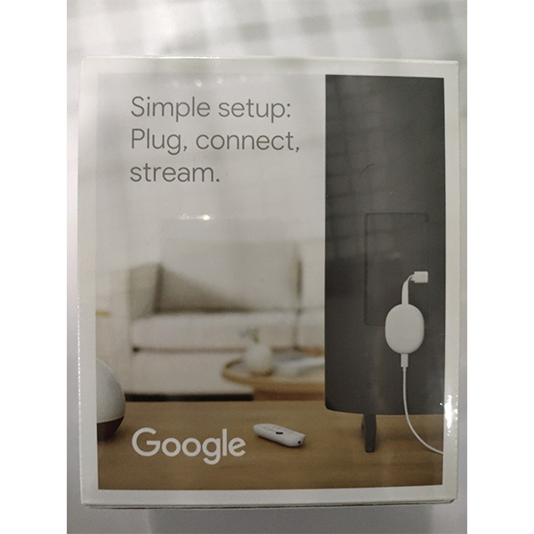 Google Chromecast 4k with TV Media Streaming Device