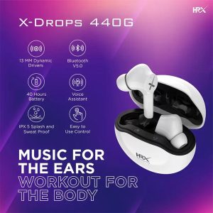 HRX X-Drops 440G Wireless Earbuds